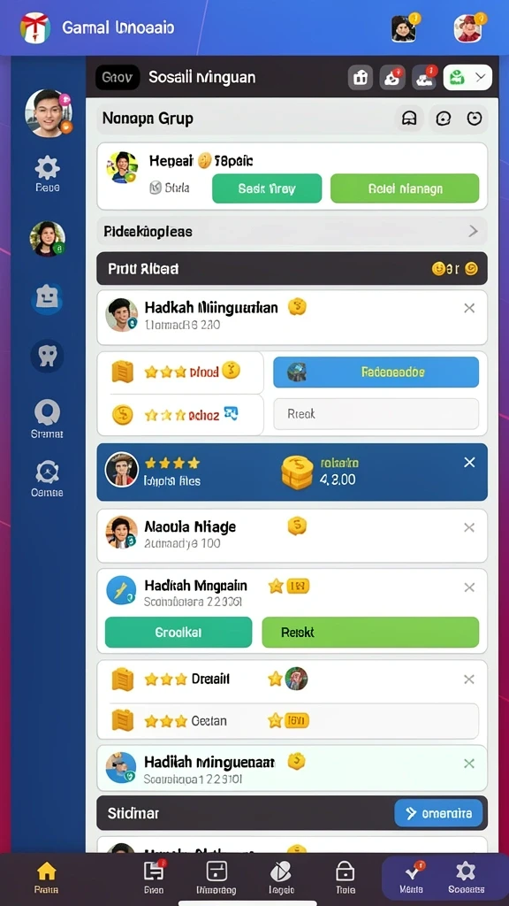 Antarmuka pengguna yang ramah dan mudah dinavigasi.