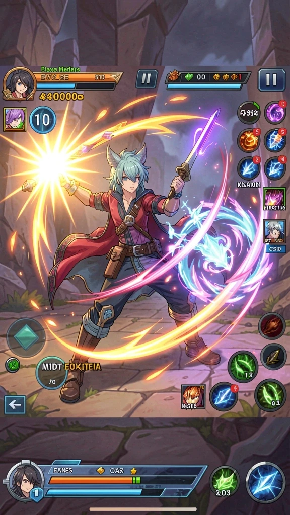 Mode multiplayer yang memungkinkan bermain dengan teman.