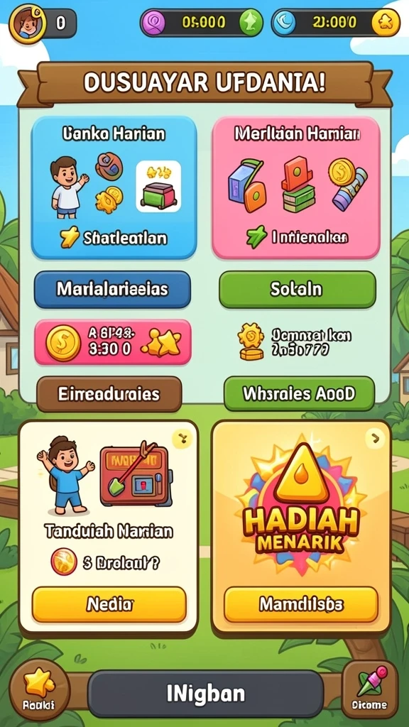 Screenshot menampilkan karakter utama dalam aksi.