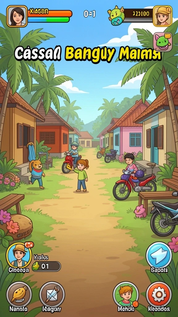 Grafis yang halus dan detail yang menawan.