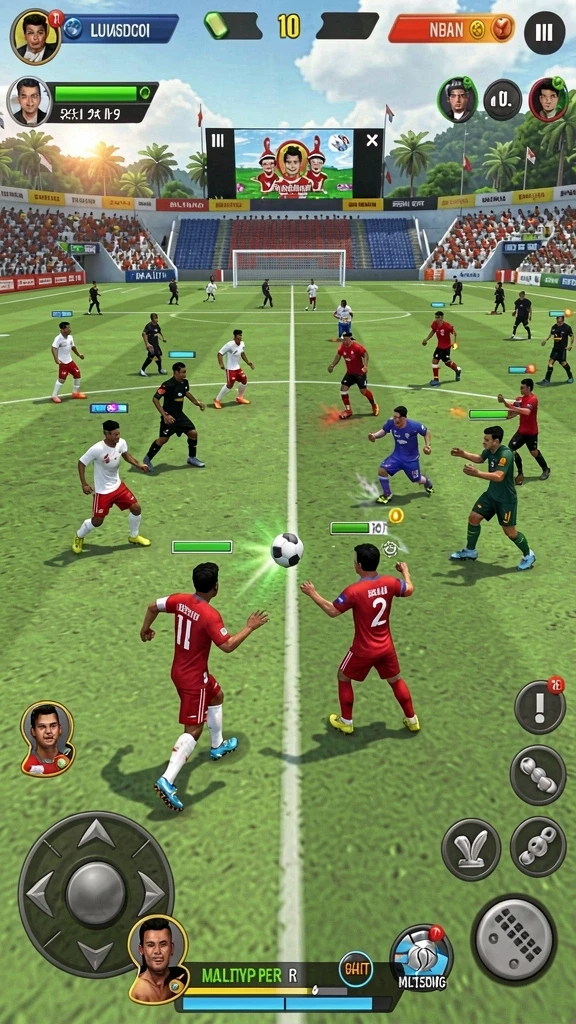 Grafik permainan yang indah dan detail yang mempesona.