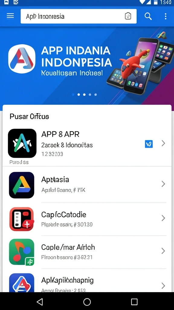 Screenshot menampilkan grafik yang memukau dan warna-warni.
