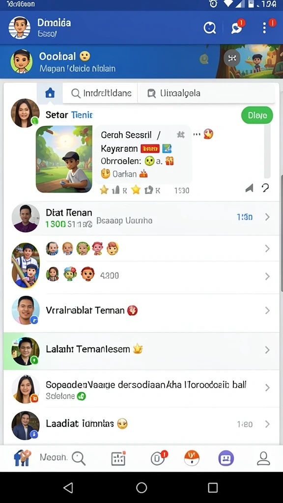 Tampilan antarmuka yang menarik dan mudah digunakan.