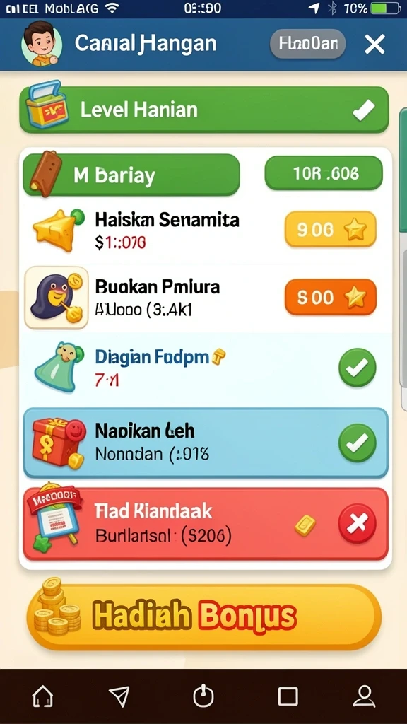 Gambar menunjukkan salah satu level yang kaya akan warna dan detail.