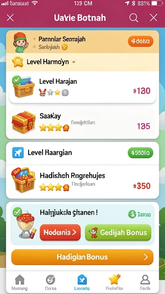 Grafis yang menarik dan tajam.