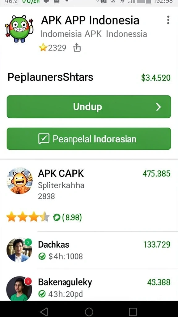 Tampilan antarmuka yang sederhana dan mudah digunakan.