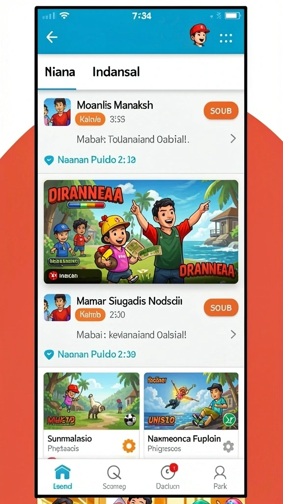 Gameplay yang adiktif dan penuh tantangan.
