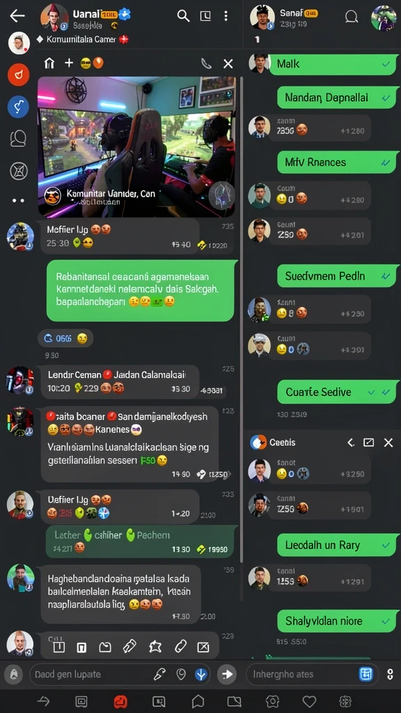 Fitur multiplayer yang memungkinkan bermain dengan teman.