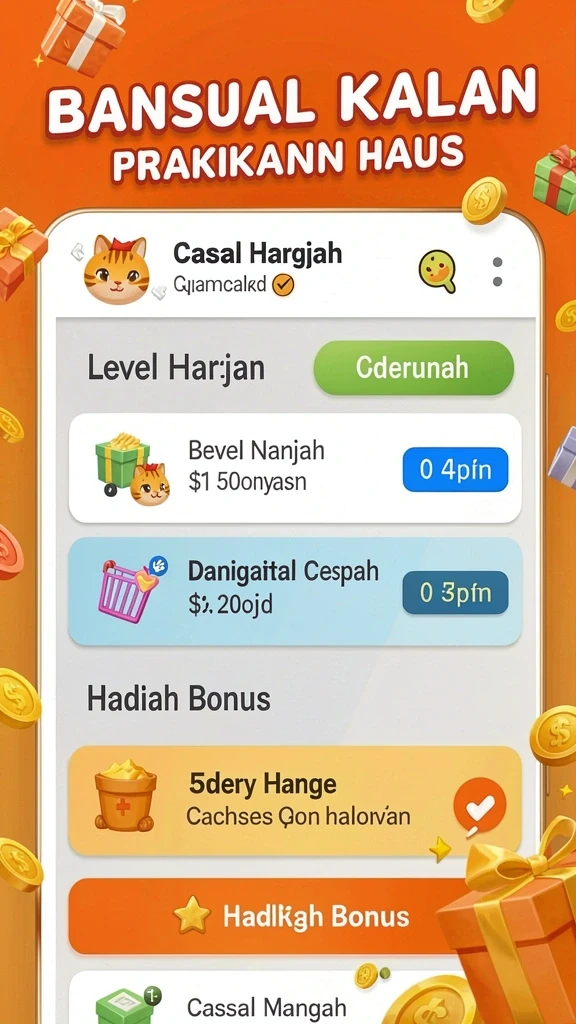 Berbagai level menantang untuk meningkatkan keterampilan bermain.