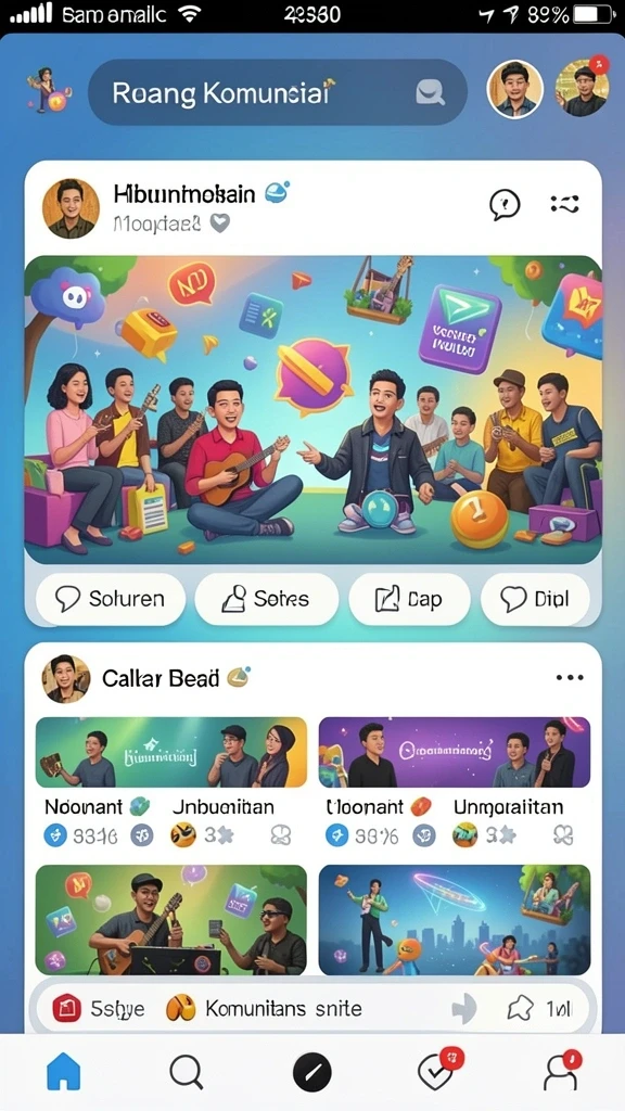 Tampilan antarmuka yang user-friendly.