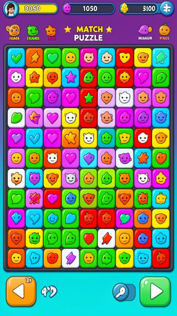 Level gameplay yang semakin menantang.