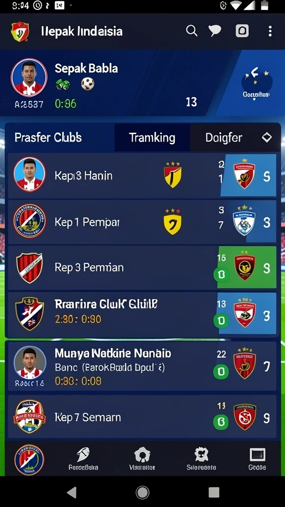Pengaturan profil pengguna yang mudah diakses.