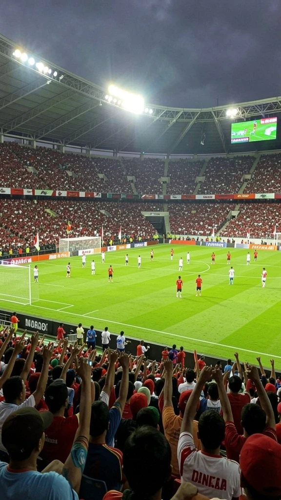 Pemandangan dunia fantasi yang memukau.