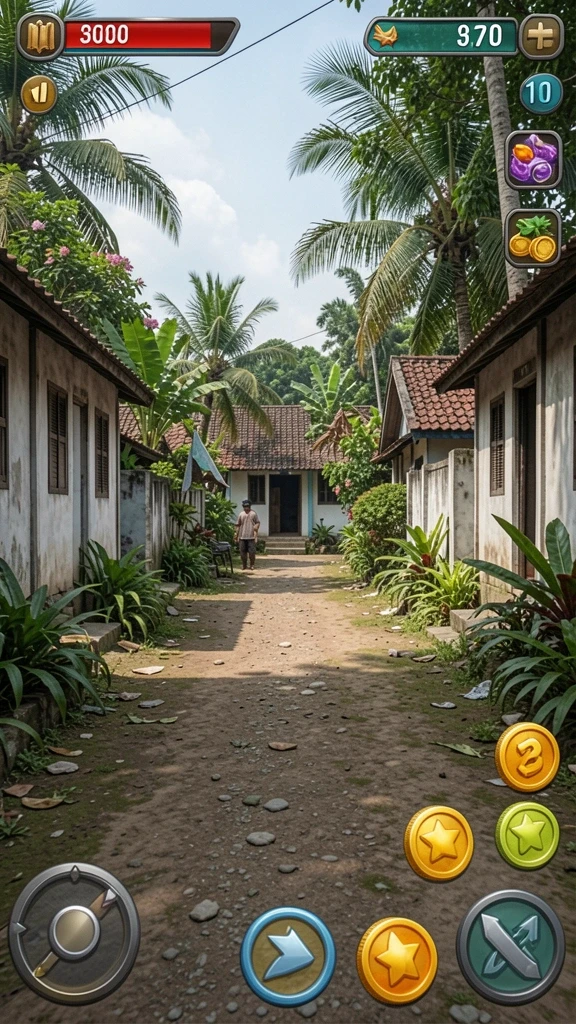 Pilihan karakter yang bisa disesuaikan.