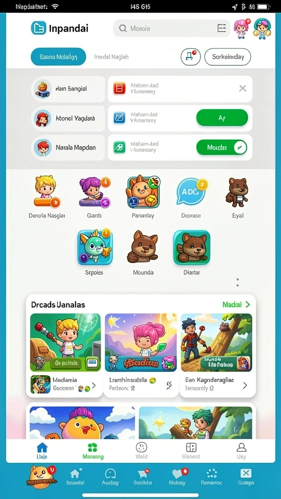 Mode multiplayer yang seru dan interaktif.