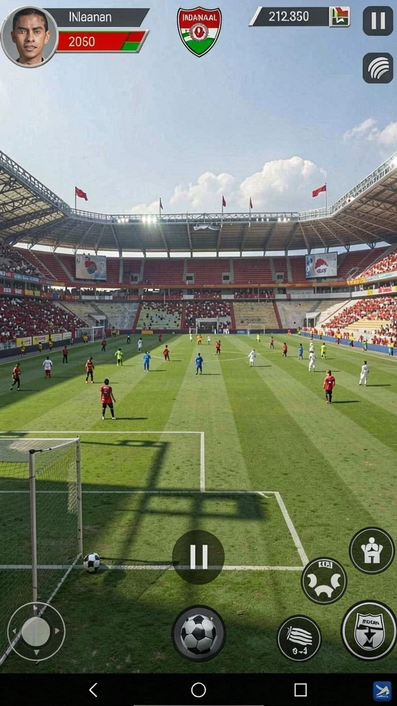 Tantangan seru di setiap level permainan.