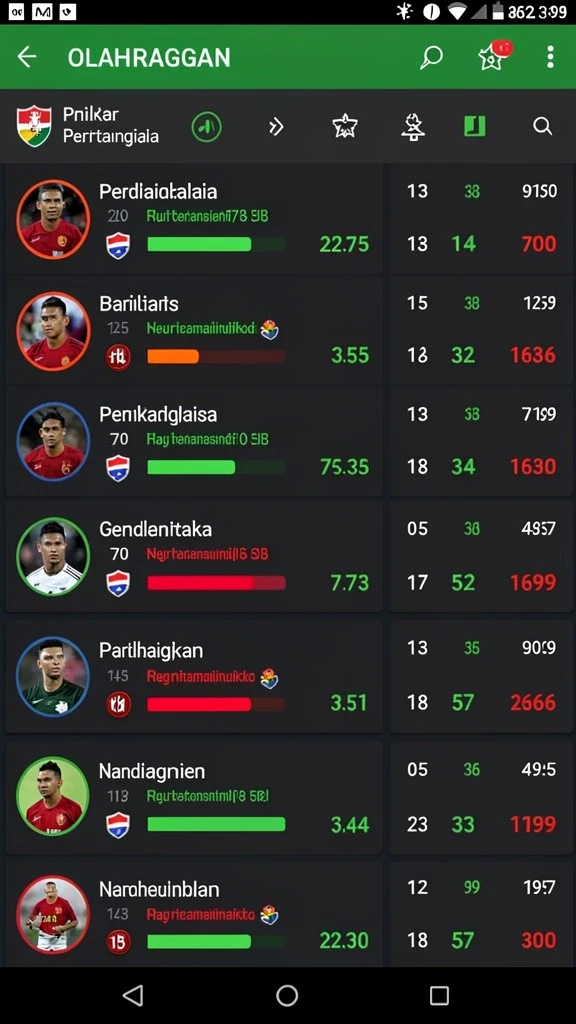 Berbagai pilihan permainan togel yang tersedia.