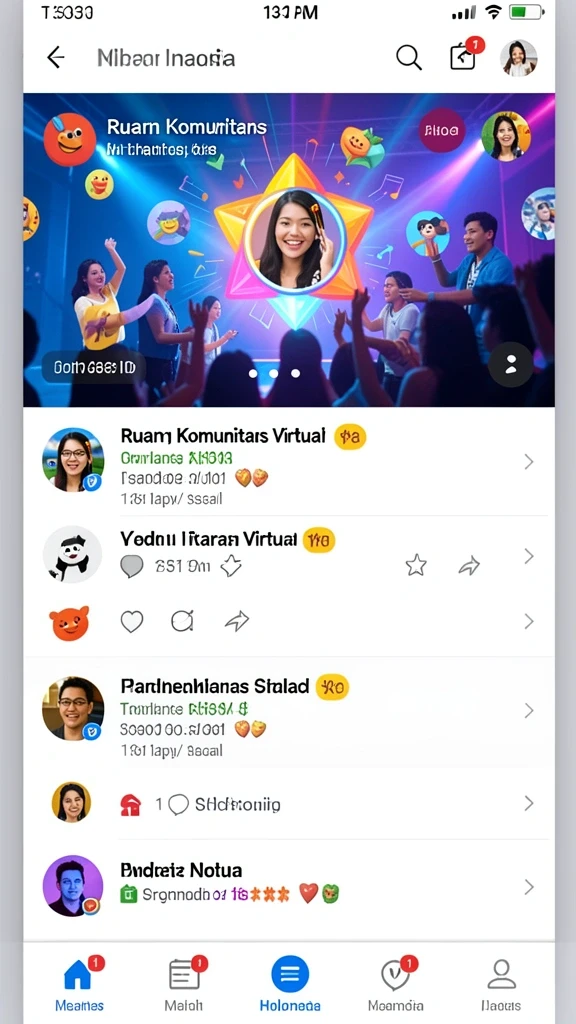 Tampilan antarmuka yang elegan dan user-friendly.