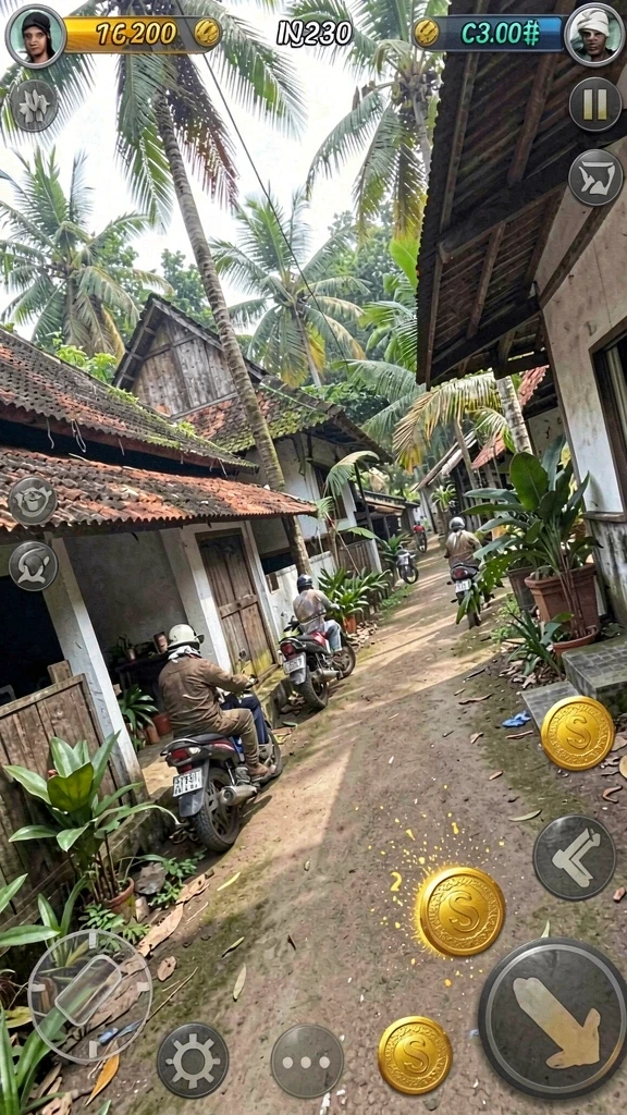 Grafis yang menakjubkan dan efek suara yang mengasyikkan.