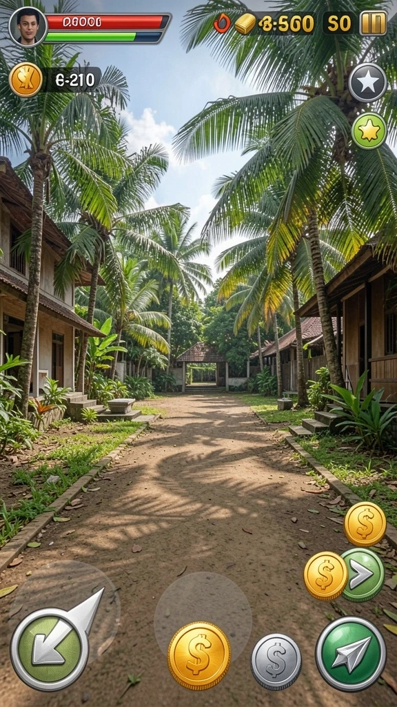 Tampilan awal yang menarik dan mudah dimengerti.
