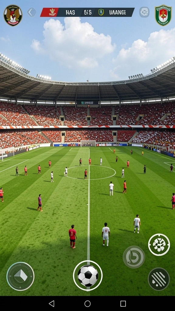 Screenshot menunjukkan dunia fantasi yang imersif dan penuh warna.