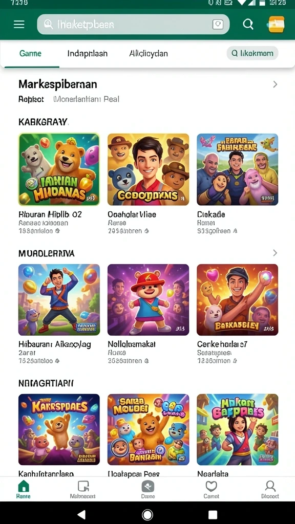 Tangkapan layar menggambarkan momen pertarungan epik di dalam game.