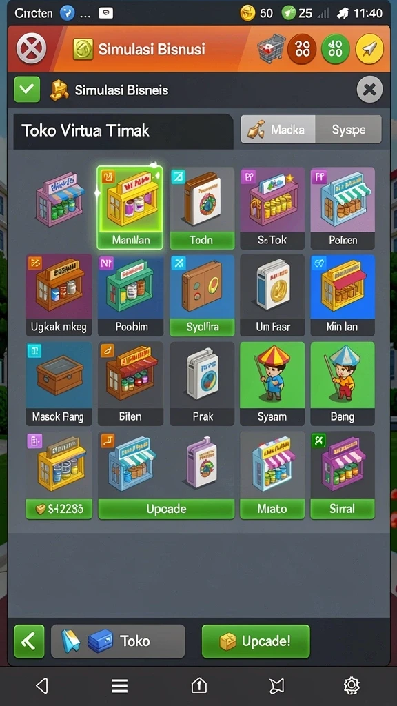 Gambaran item khusus dalam RP6677 yang memperkaya gameplay.