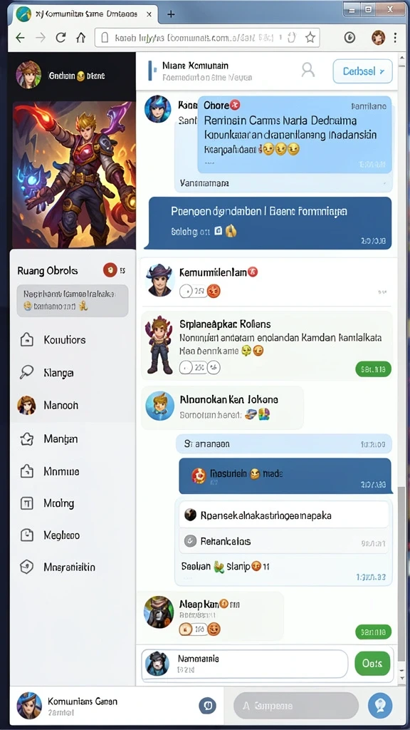 Tangkapan layar memperlihatkan fitur multiplayer yang seru.