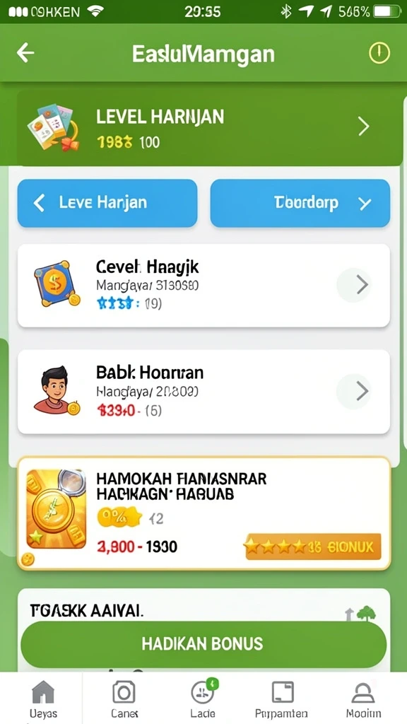 Gambaran grafis dunia yang indah.