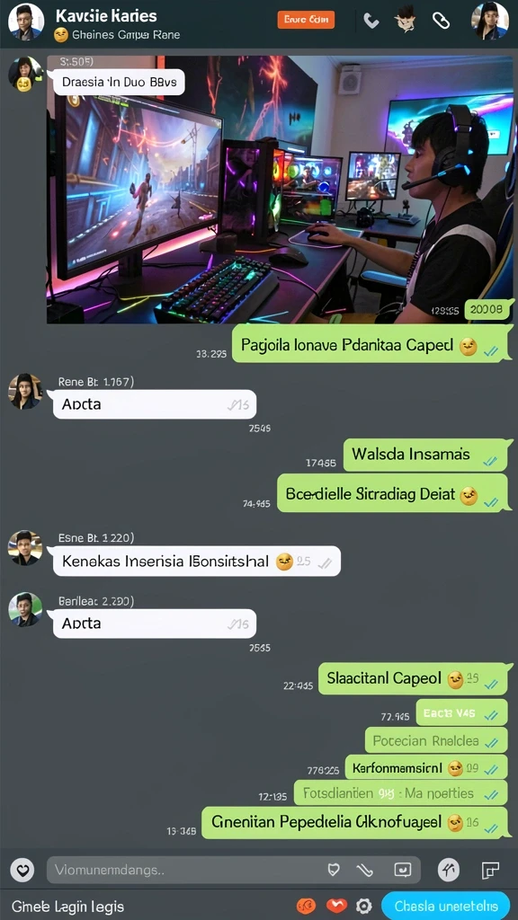 Tangkapan layar menampilkan level penuh tantangan dan rintangan.