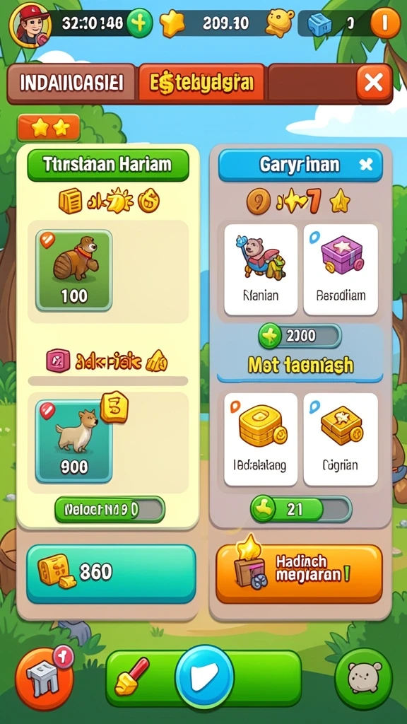 Beragam mode permainan yang membuat tidak cepat bosan.