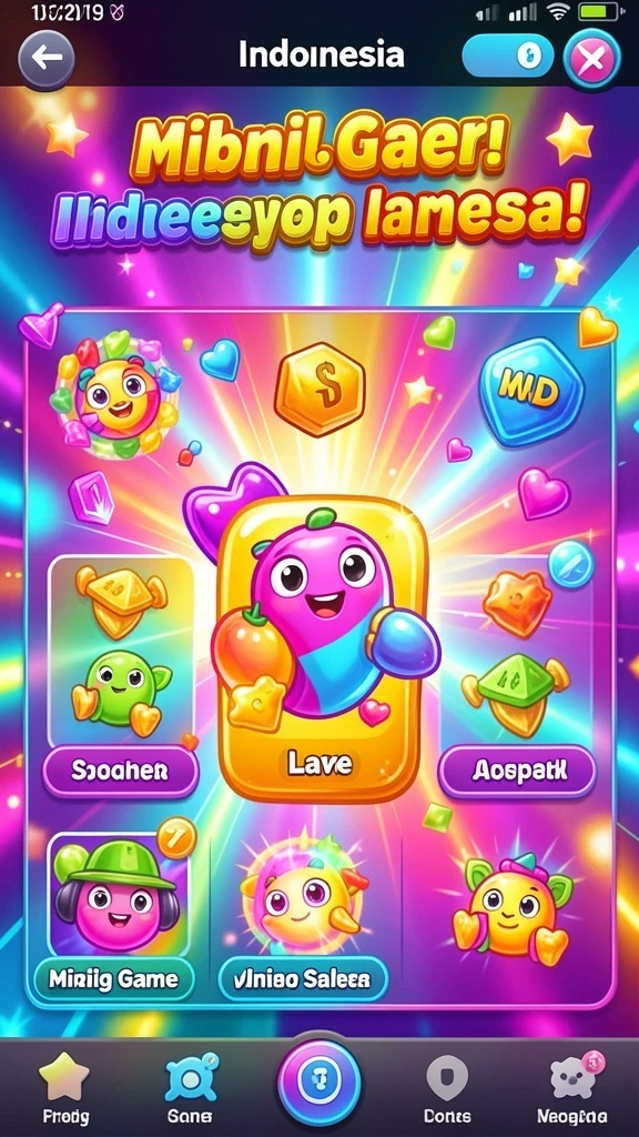 Tampilan pertama dari permainan SPIN707 yang memukau.