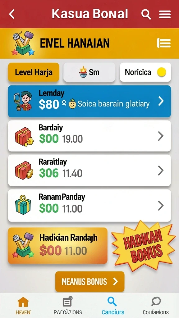 Hadiah menarik yang bisa didapatkan.