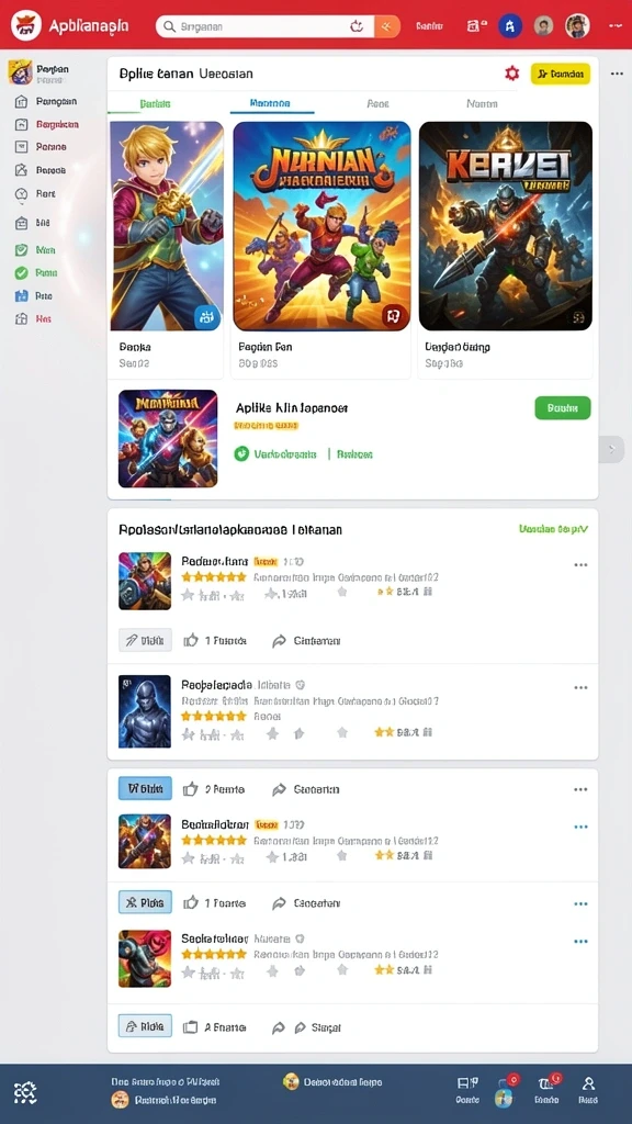 Tangkapan layar dari fitur multiplayer yang seru.
