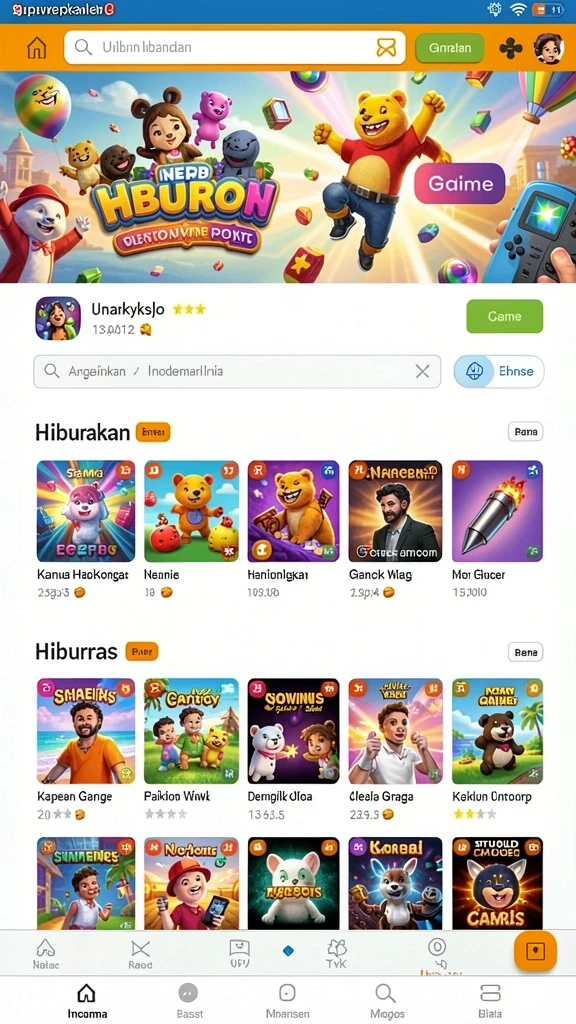 Tampilan menarik dari permainan slot terbaru.