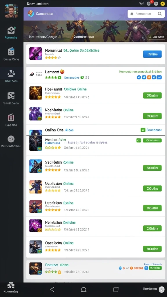 Mode multiplayer yang penuh tantangan dan seru.