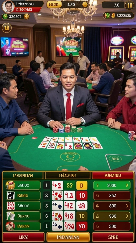 Tangkapan layar menunjukkan grafis menawan dari VEGAS969.