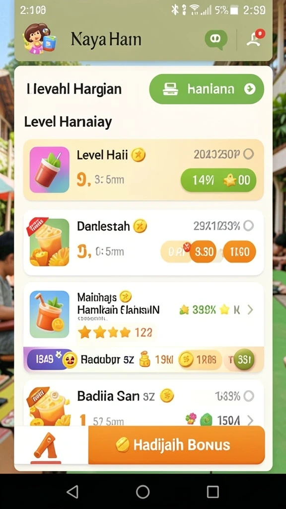 Tampilan antarmuka yang intuitif dan mudah digunakan.