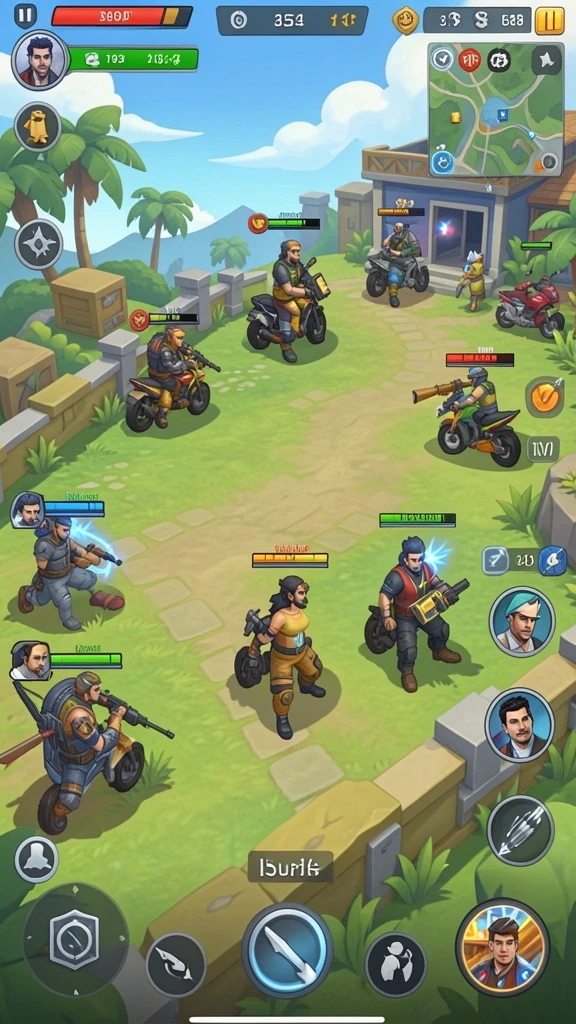 Screenshot ketiga menunjukkan fitur multiplayer yang seru.