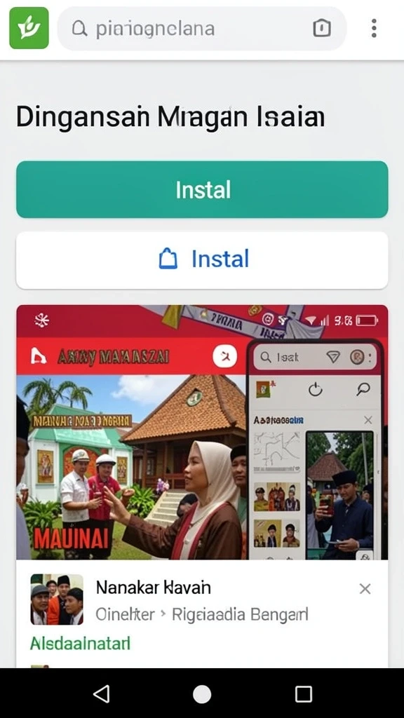 Tampilan antarmuka yang menarik dan user-friendly.