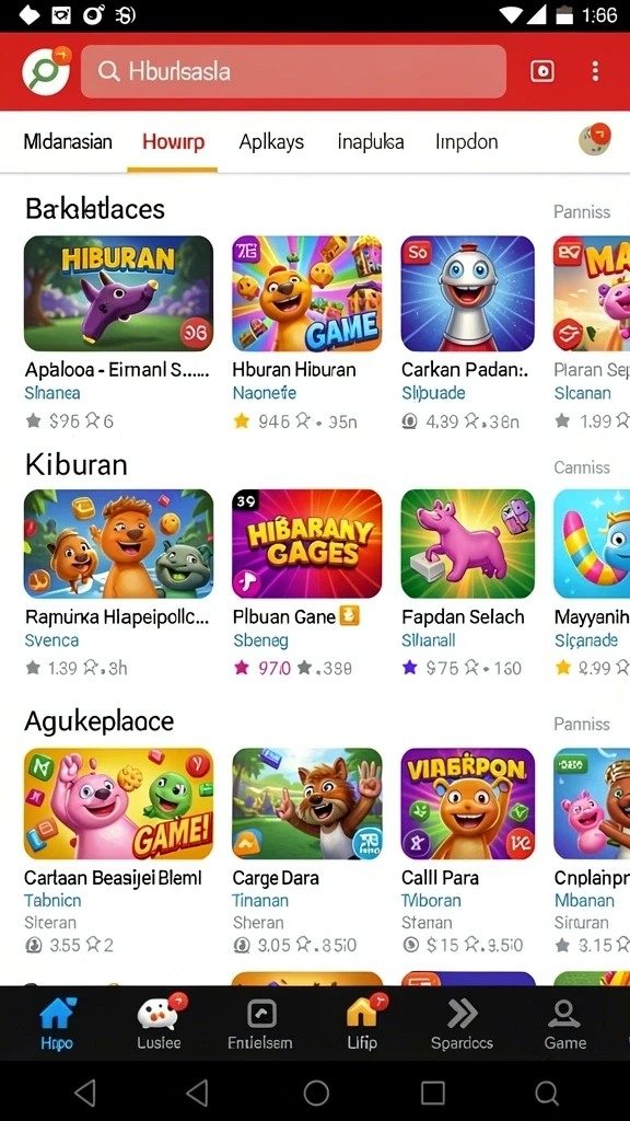 Fitur multiplayer yang memungkinkan duel seru dengan pemain lain.