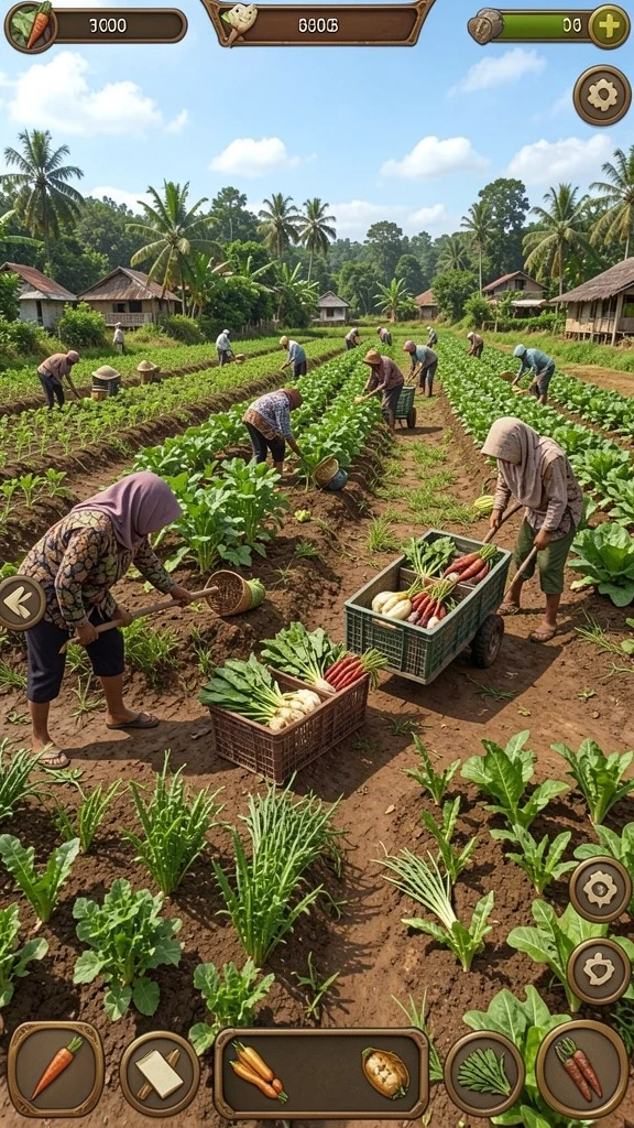 Berbagai mode permainan yang bisa dipilih.